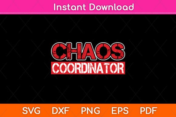 Chaos Coordinator Teacher Mom Parents Review