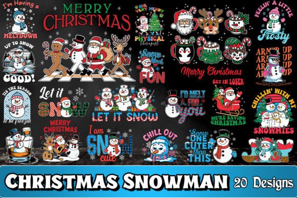 Christmas Snowman SVG Bundle: A Designer Review