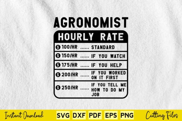 Funny Agronomist Hourly Rate: A Designer's Review