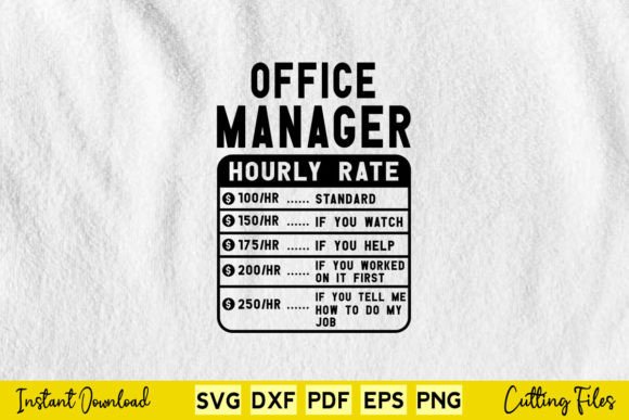 Funny Office Manager Hourly Rate: A Designer's Review