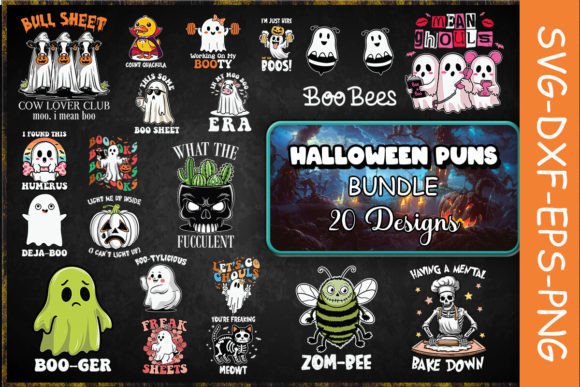 Halloween Puns SVG Bundle: A Designer Review