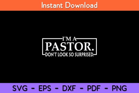 I m a Pastor Cute Christian Funny Design Review