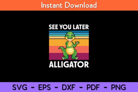 Kids See You Later Alligator Crocodile Review