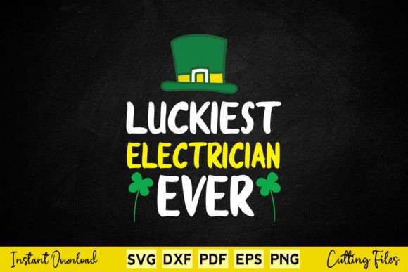 Luckiest Electrician Ever St. Patrick’s Embroidery Review