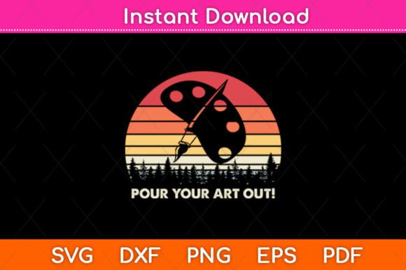 Pour Your Art Out Heart for Paint Artist Review