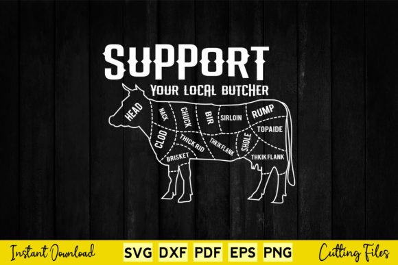 Support Your Local Butcher Funny Gift Review